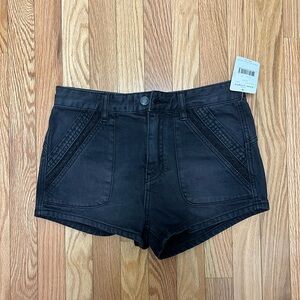 NWT‎ Free People Black Shorts Sweet Surrender - size 27